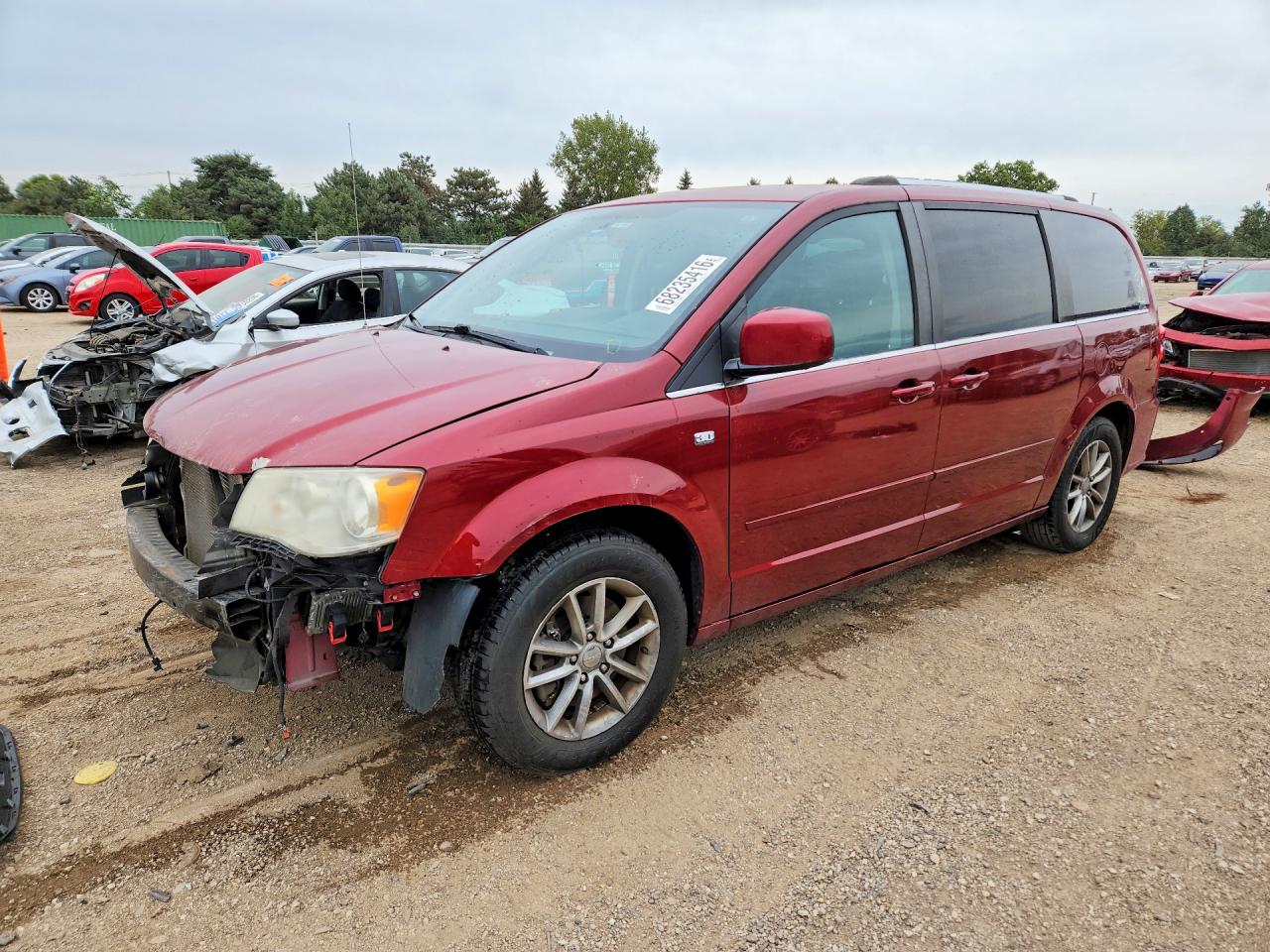 2014 DODGE CARAVAN SXT | 2C4RDGCG8ER308222 | UPCARS