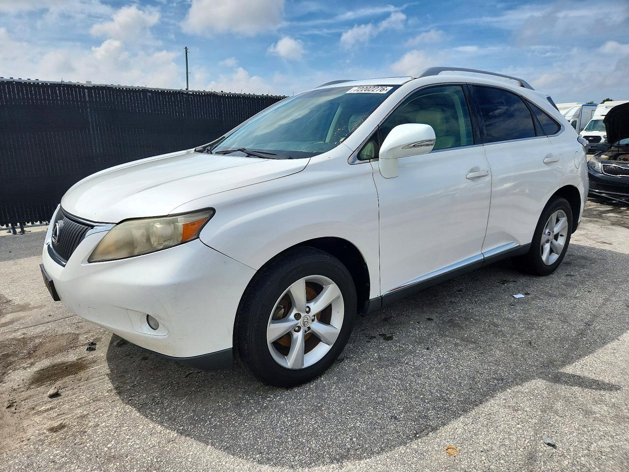 2010 LEXUS RX 350 | 2T2BK1BA2AC011809 | UPCARS