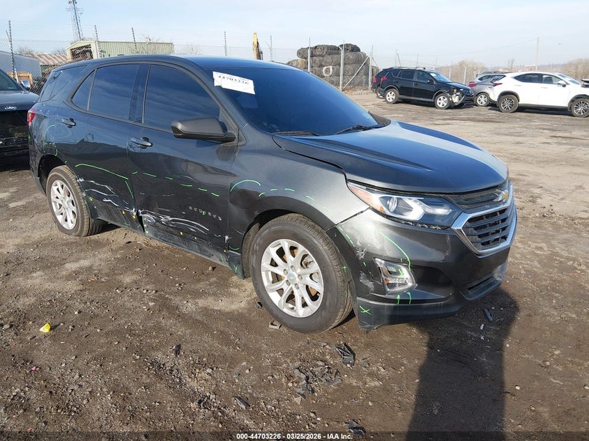 2019 CHEVROLET EQUINOX LS | 3GNAXHEV0KS599665 | UPCARS