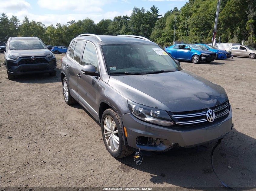 2014 VOLKSWAGEN TIGUAN SE | WVGAV3AX7EW512924 | UPCARS