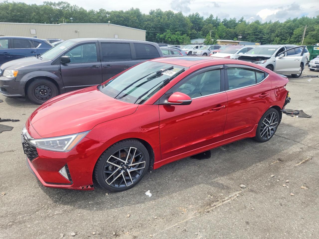 2020 HYUNDAI ELANTRA SPORT | KMHD04LB0LU086344 | UPCARS