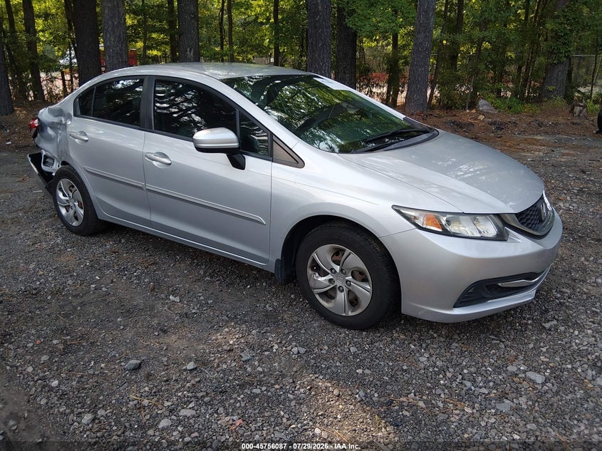 2014 HONDA CIVIC LX | 2HGFB2F54EH529412 | UPCARS