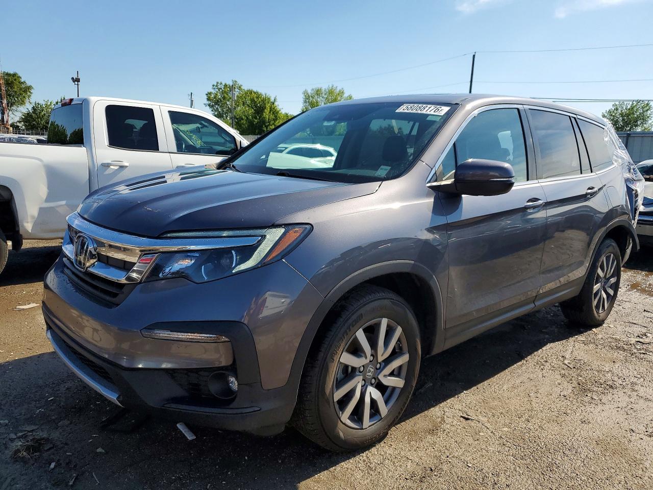 2021 HONDA PILOT EXL | 5FNYF6H50MB071274 | UPCARS