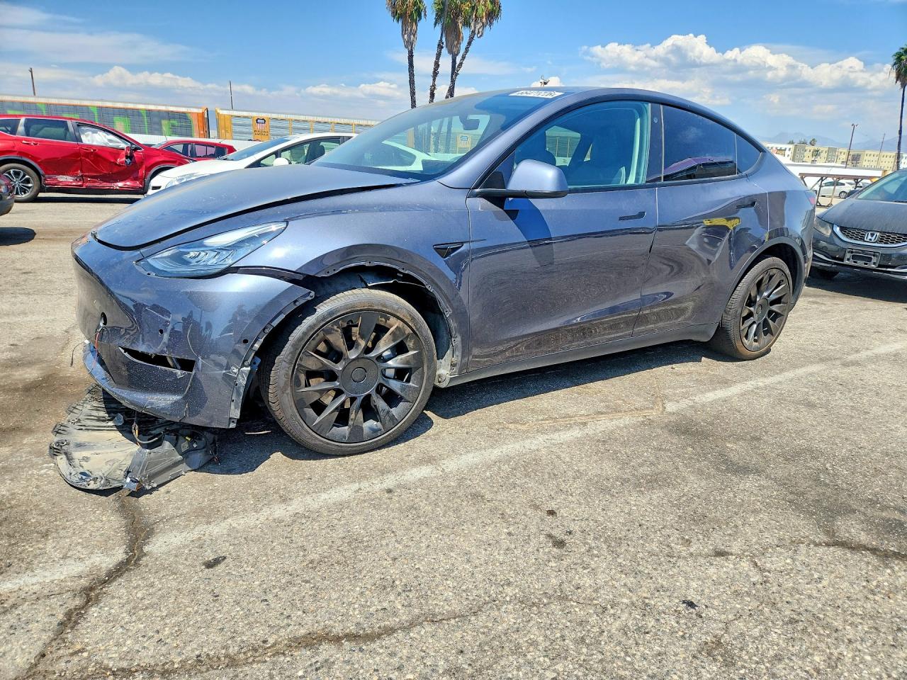 2022 TESLA MODEL Y | 7SAYGDEE7NF512148 | UPCARS