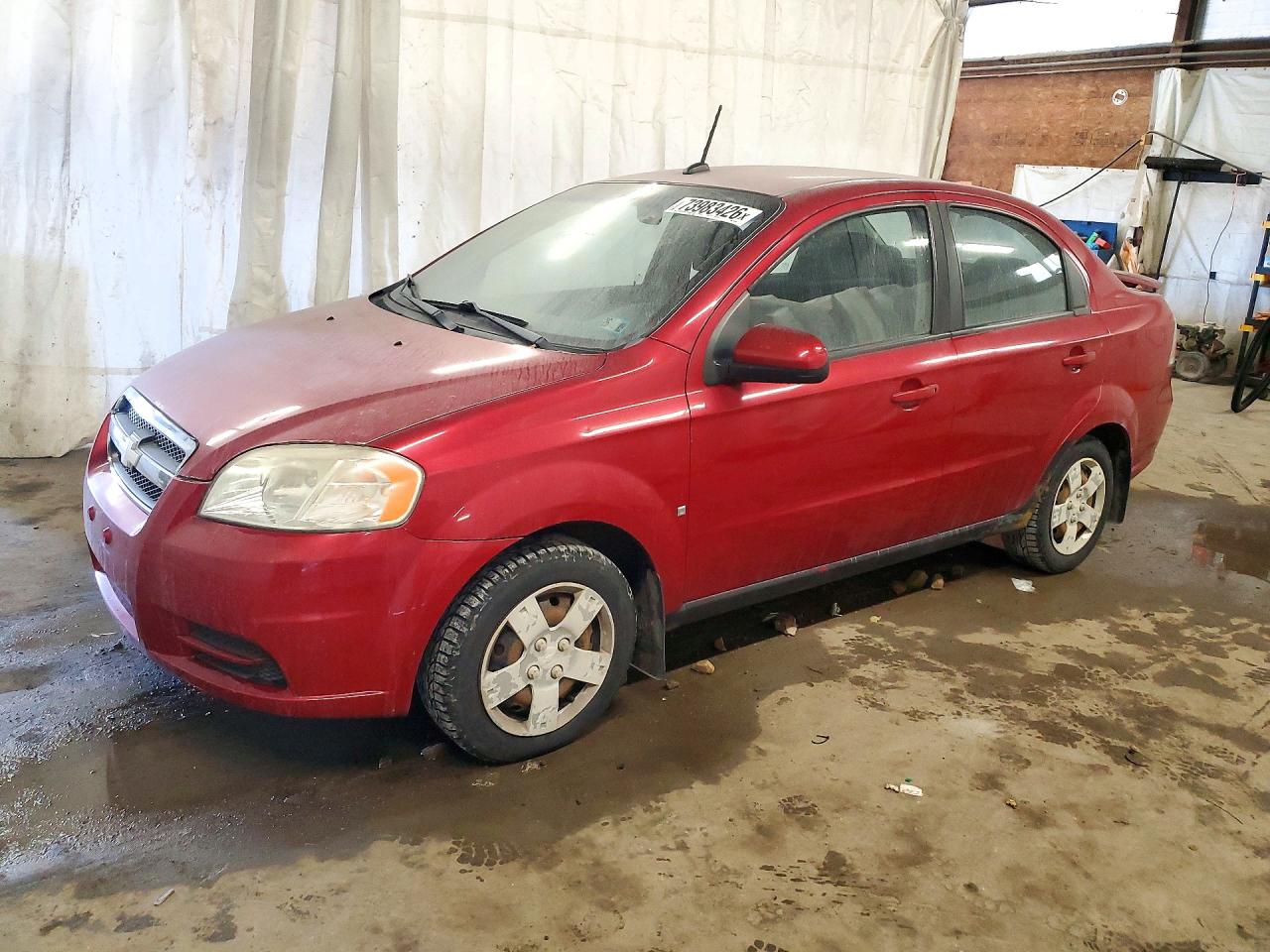 2009 CHEVROLET AVEO LS | KL1TD56E39B361409 | UPCARS