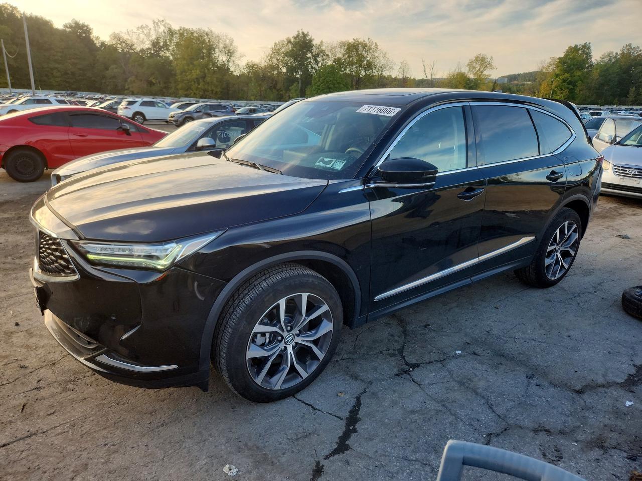2022 ACURA MDX TECHNOLOGY | 5J8YE1H42NL036541 | UPCARS