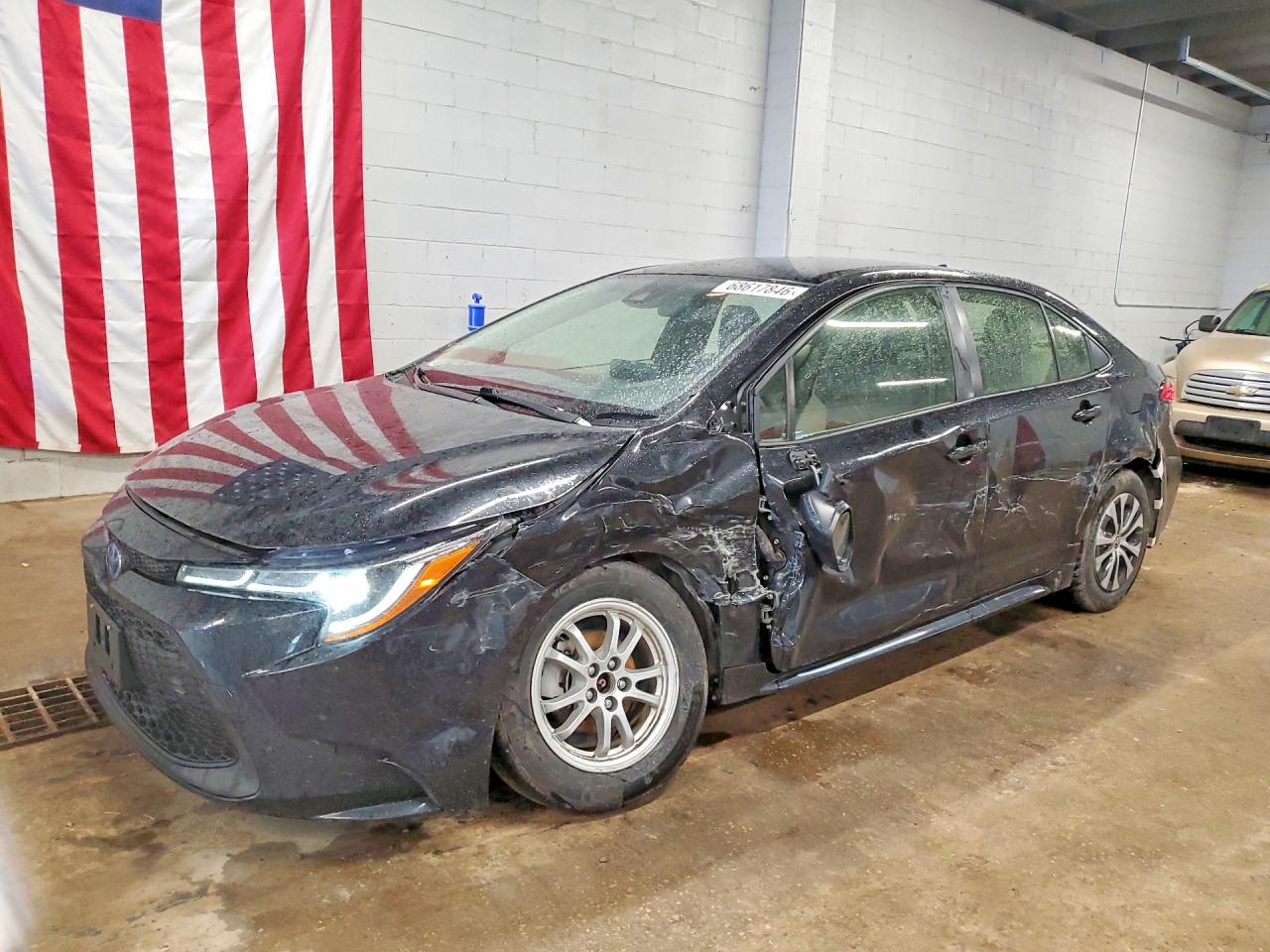2022 TOYOTA COROLLA LE | JTDEAMDE4NJ059764 | UPCARS