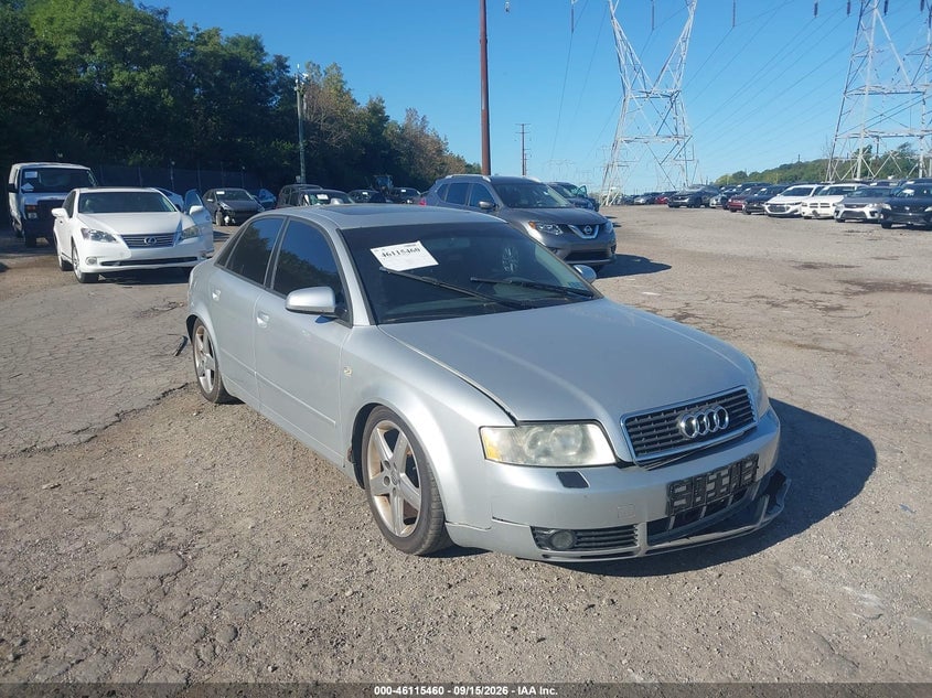 2004 AUDI A4 1.8T | WAULC68E54A140095 | UPCARS