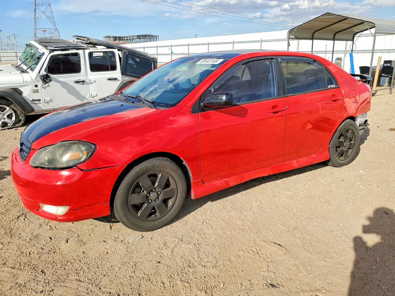 2004 TOYOTA COROLLA S | 1NXBR32E04Z287035 | UPCARS
