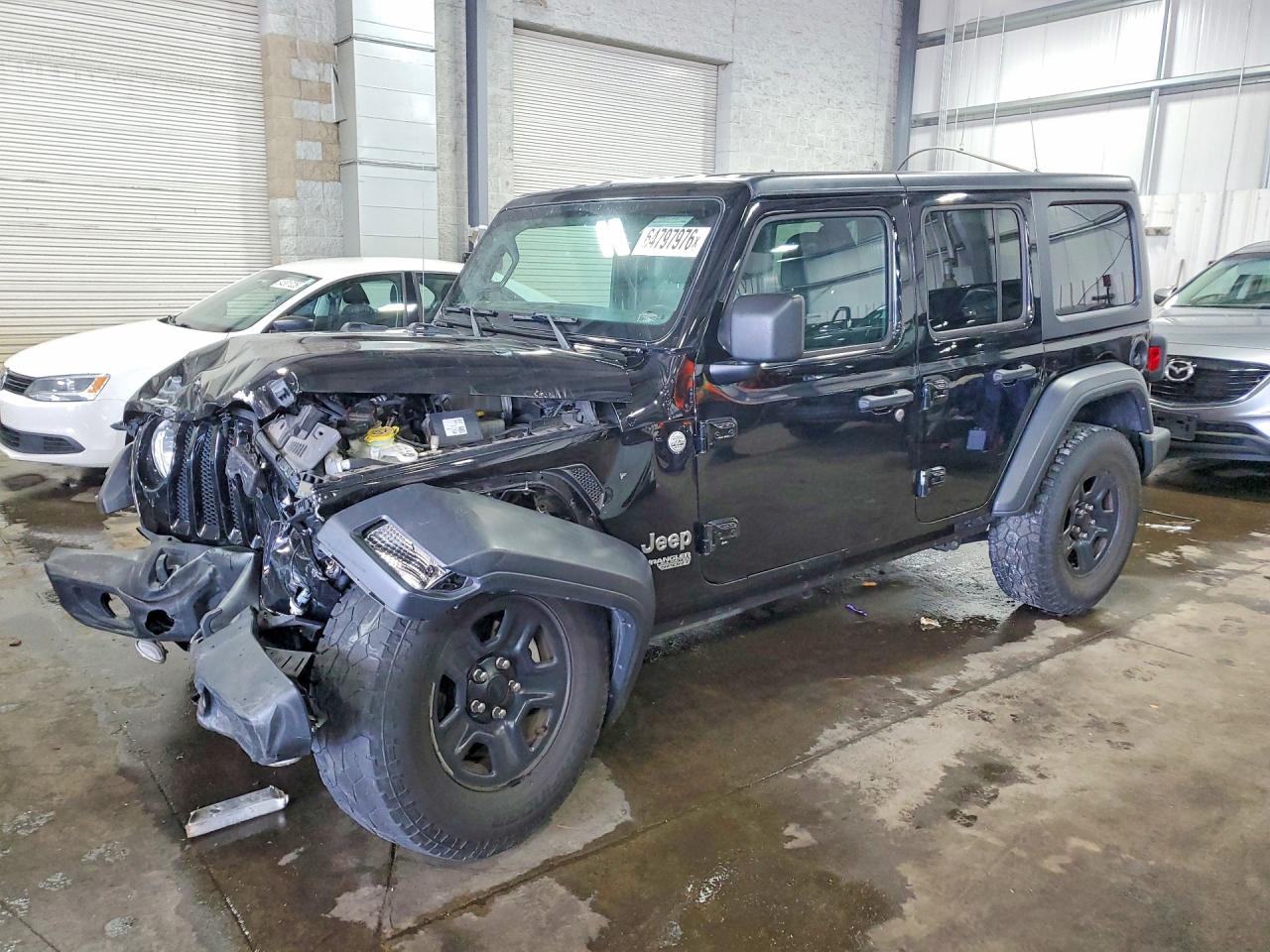 2018 JEEP WRANGLER SPORT | 1C4HJXDG2JW172710 | UPCARS