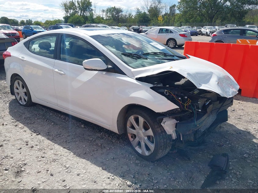 2013 HYUNDAI ELANTRA LIMITED | 5NPDH4AE1DH161316 | UPCARS