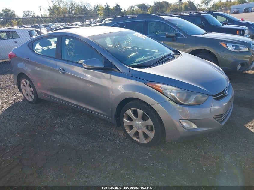 2013 HYUNDAI ELANTRA LIMITED | KMHDH4AE6DU562152 | UPCARS