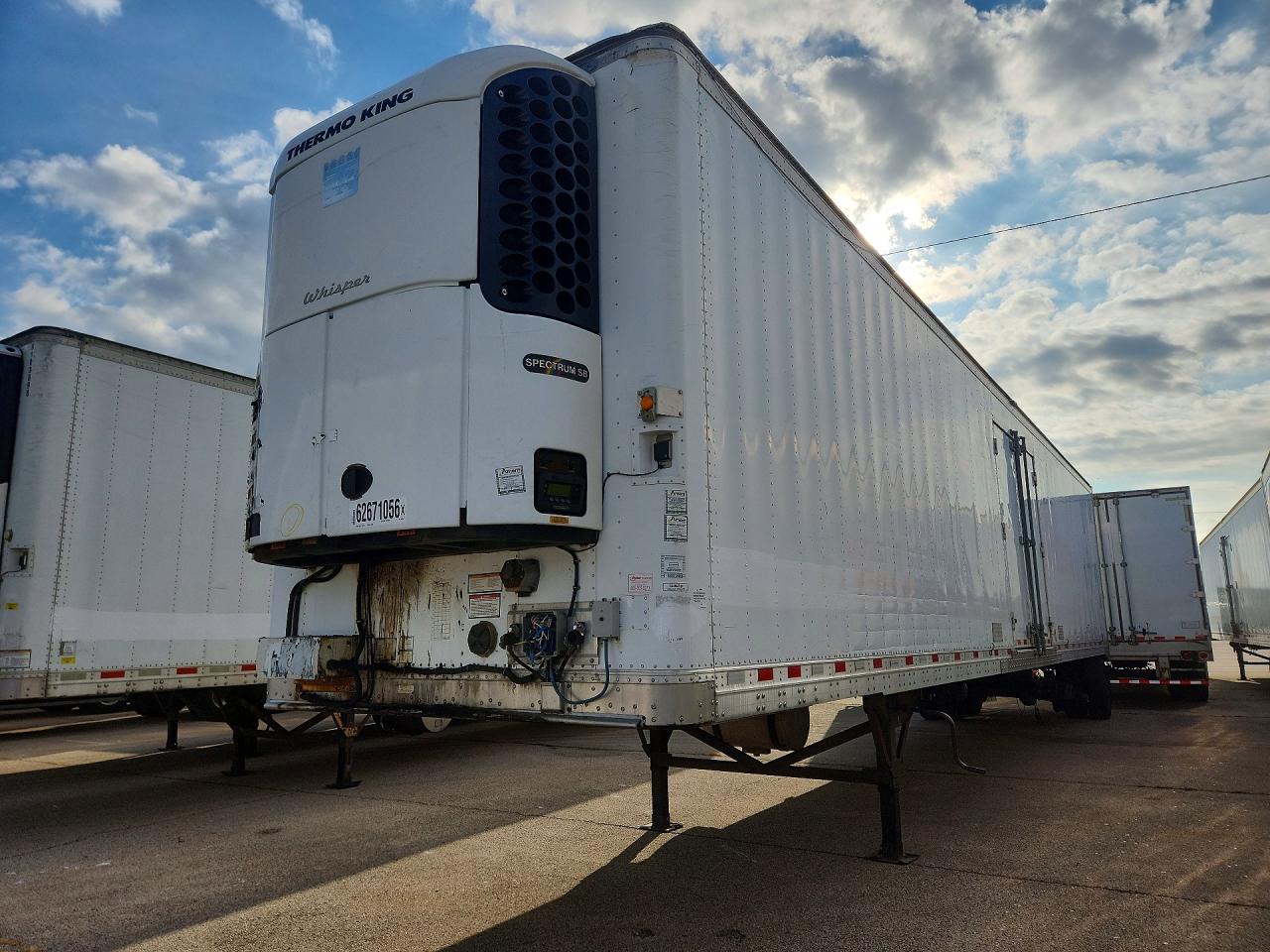 2015 GREAT DANE TRAILERS REEFER GREAT DANE ECM-1113-11148 REFRIGERATED VAN TRAILER | 1GRAA962XFE701970 | UPCARS