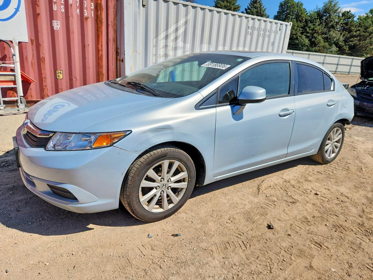 2012 HONDA CIVIC EX | 2HGFB2F8XCH524772 | UPCARS