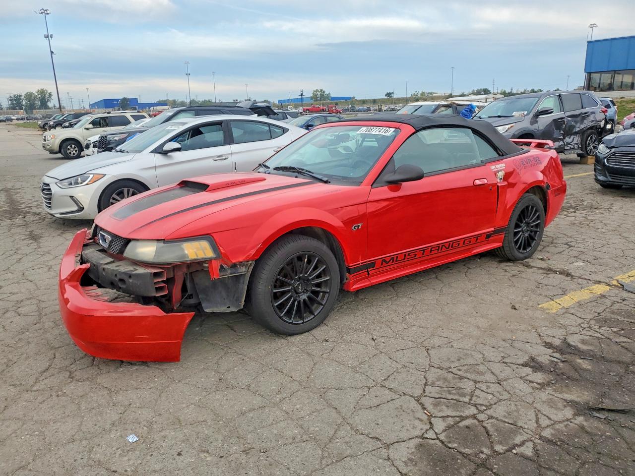 2003 FORD MUSTAN GT | 1FAFP45XX3F385903 | UPCARS