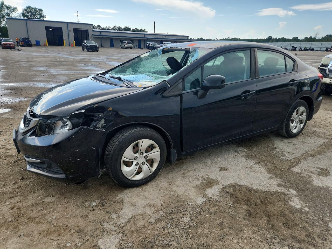 2013 HONDA CIVIC LX | 19XFB2F50DE210842 | UPCARS