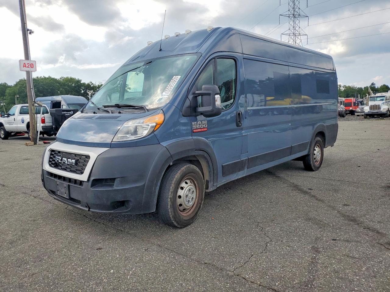 2020 RAM PROMASTER 3500 HIGH | 3C6URVJG1LE140383 | UPCARS
