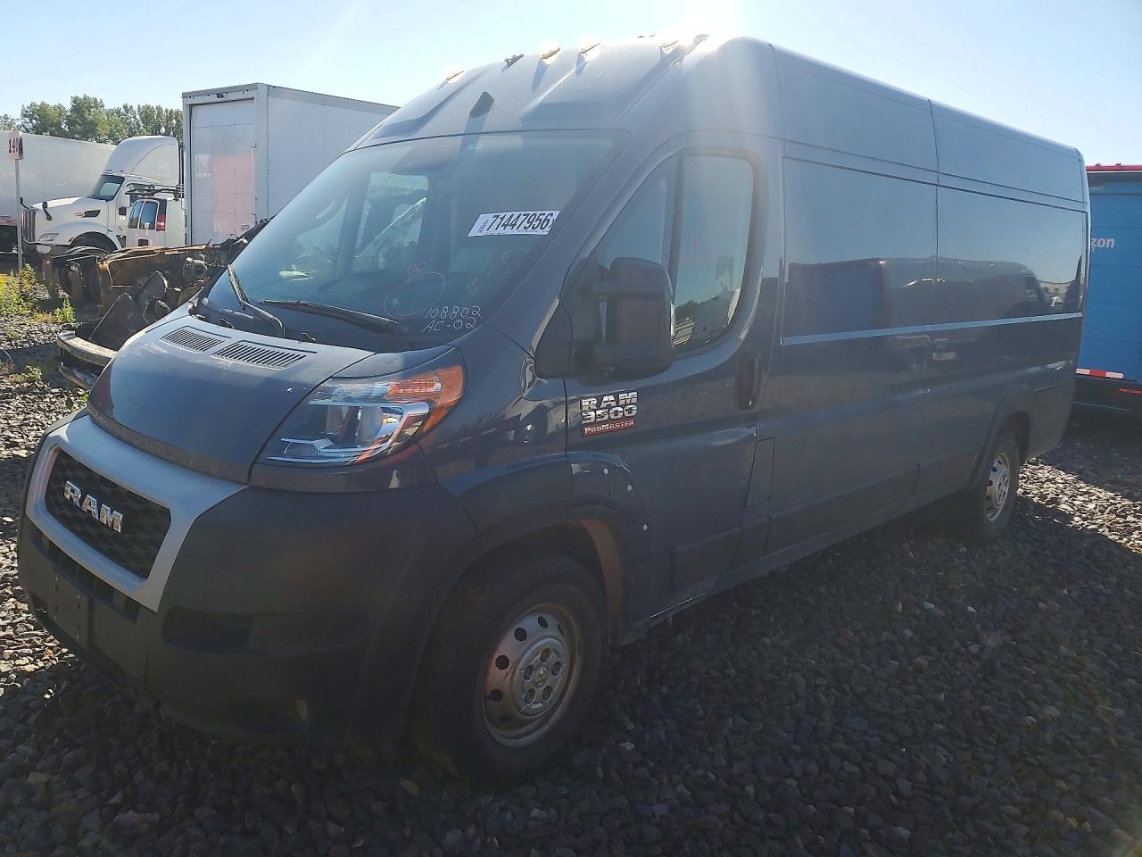 2022 RAM PROMASTER DELIVERY VAN | 3C6MRVJG5NE116946 | UPCARS