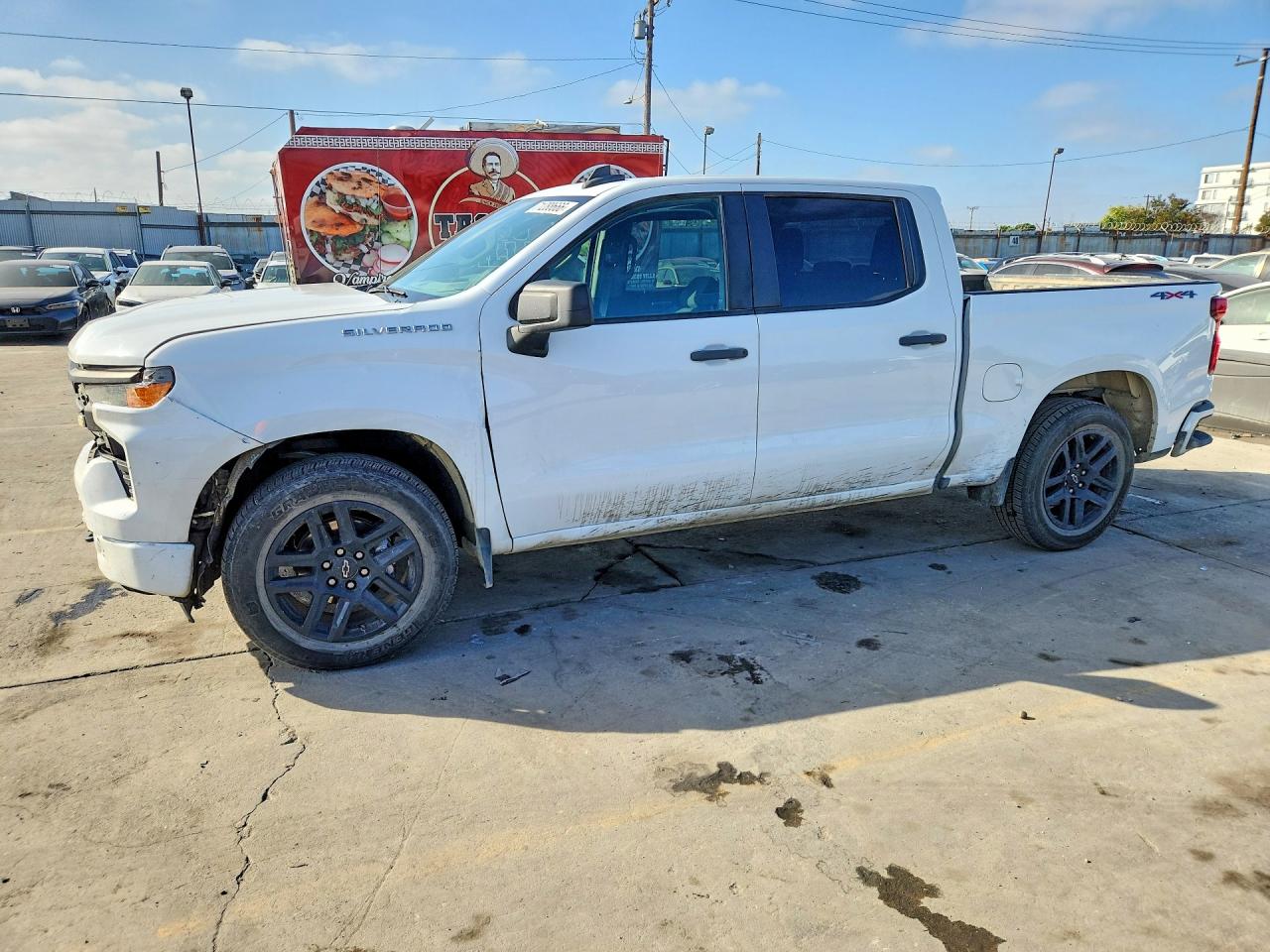 2023 CHEVROLET SILVERADO K1500 CUSTOM | 1GCPDBEK4PZ132645 | UPCARS