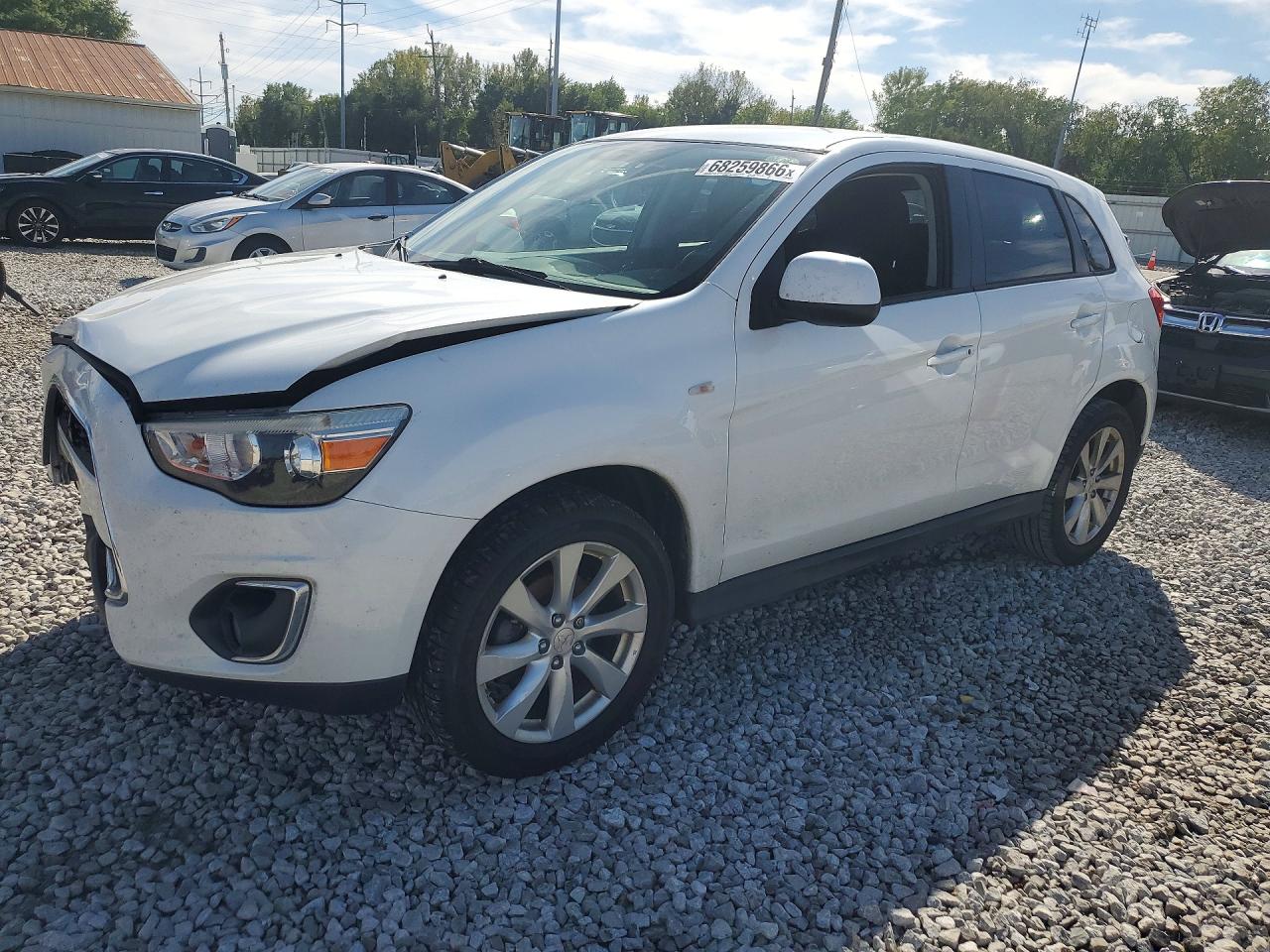 2015 MITSUBISHI OUTLANDER ES | 4A4AP3AU5FE018212 | UPCARS