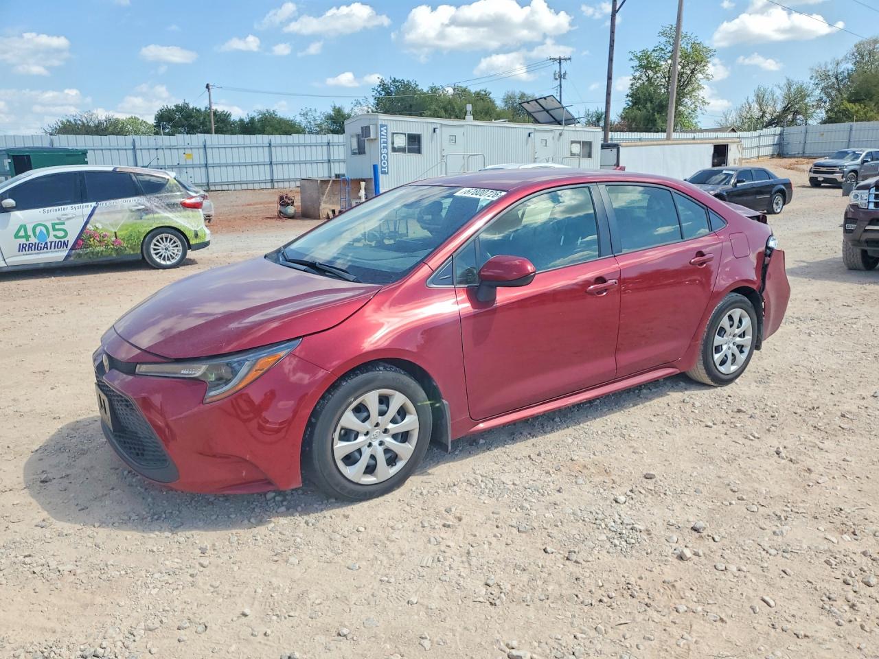 2022 TOYOTA COROLLA LE | JTDEPMAE8NJ223830 | UPCARS