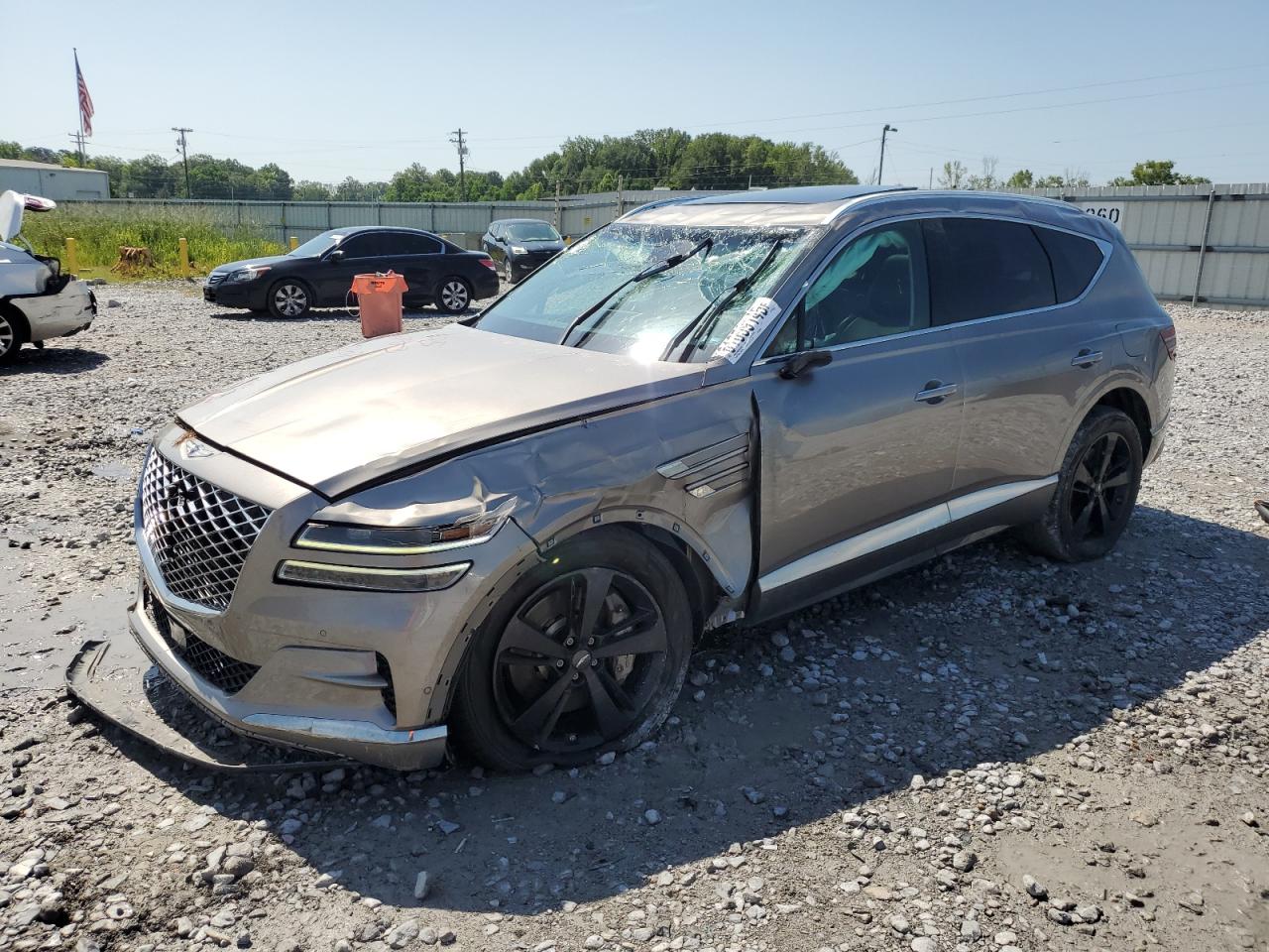 2021 GENESIS GV80 BASE | KMUHCESC0MU048107 | UPCARS