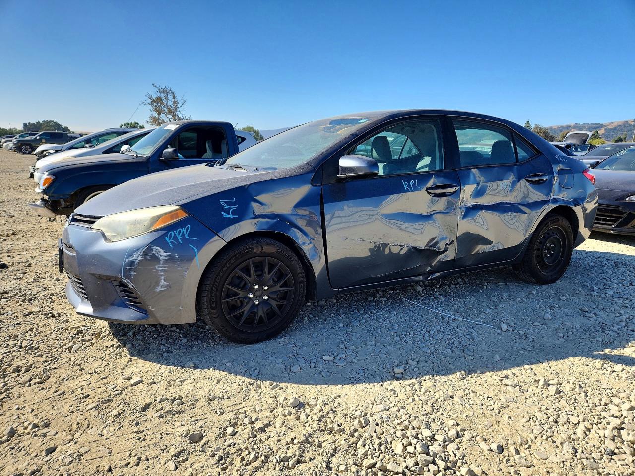 2015 TOYOTA COROLLA LE | 2T1BURHE3FC402630 | UPCARS