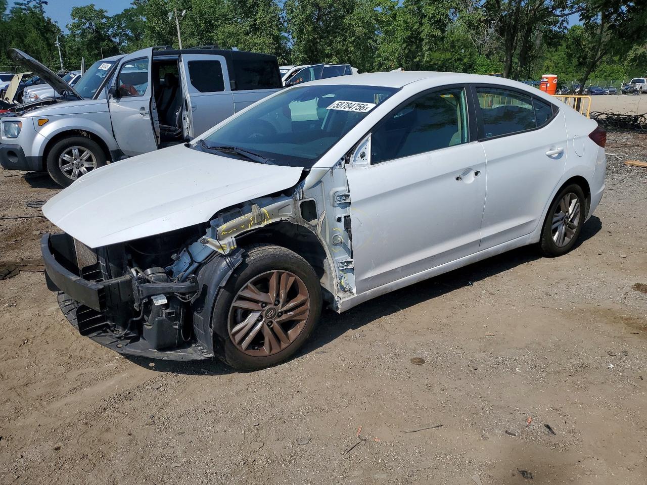 2019 HYUNDAI ELANTRA SEL | 5NPD84LF5KH456177 | UPCARS