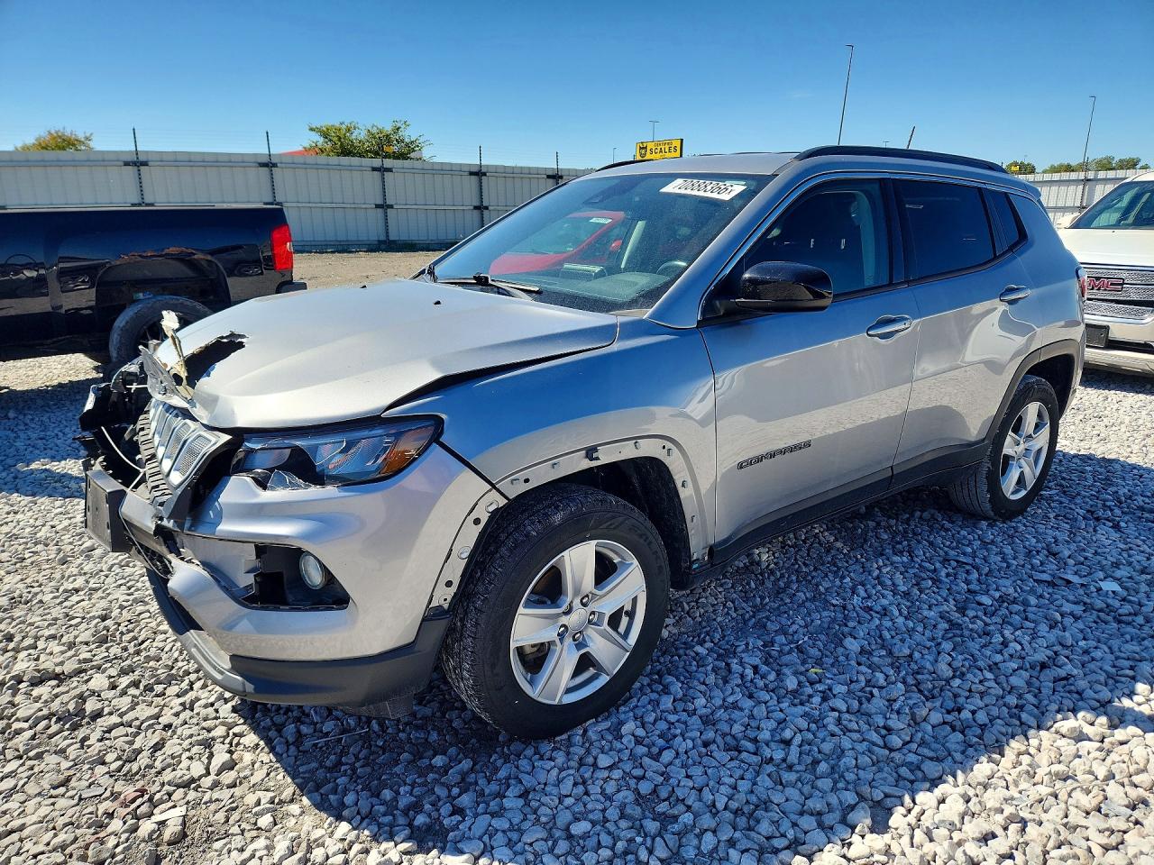 2022 JEEP COMPASS LATITUDE | 3C4NJDBB5NT136045 | UPCARS