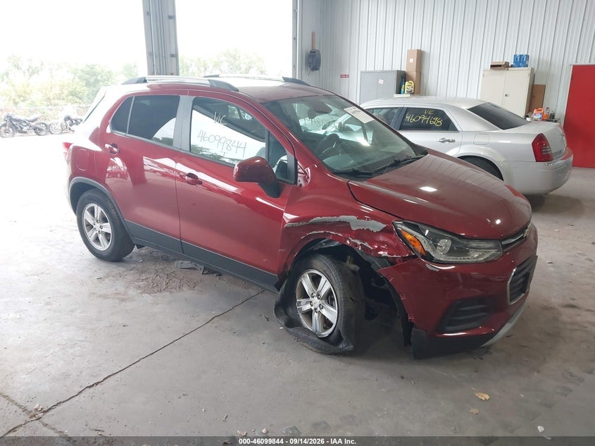 2021 CHEVROLET TRAX AWD LT | KL7CJPSB5MB318267 | UPCARS