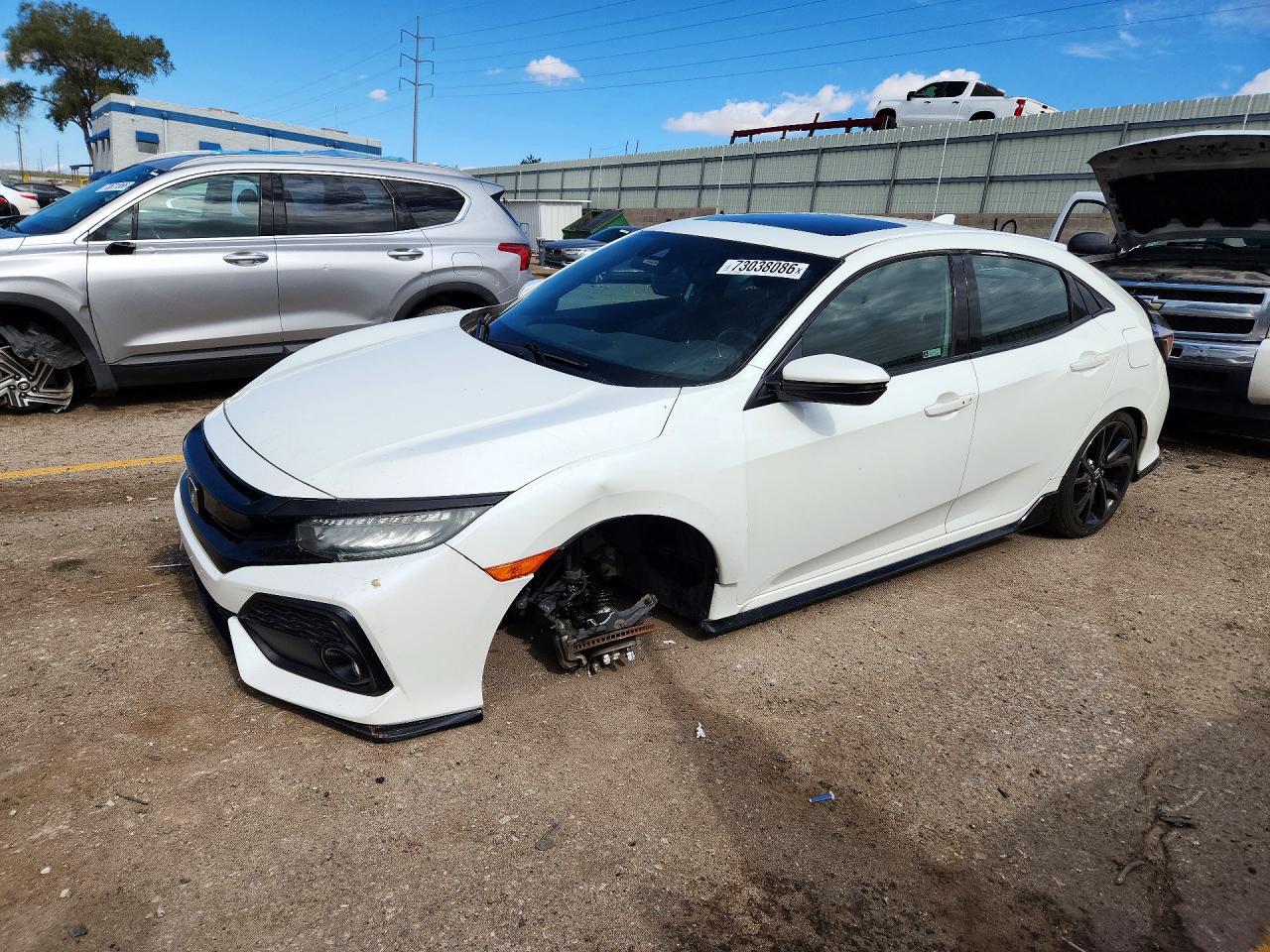2019 HONDA CIVIC SPORT TOURING | SHHFK7H98KU221624 | UPCARS