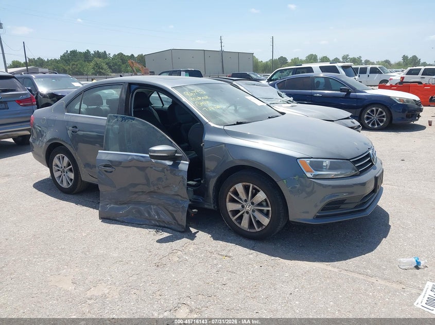 2015 VOLKSWAGEN JETTA 1.8T SE | 3VWD17AJXFM254204 | UPCARS
