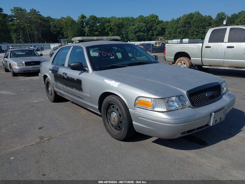 2008 FORD CROWN VICTORIA POLICE/POLICE INTERCEPTOR | 2FAHP71V78X162678 | UPCARS