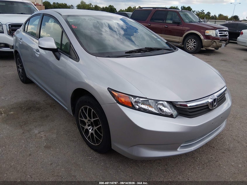 2012 HONDA CIVIC LX | 19XFB2F55CE024129 | UPCARS