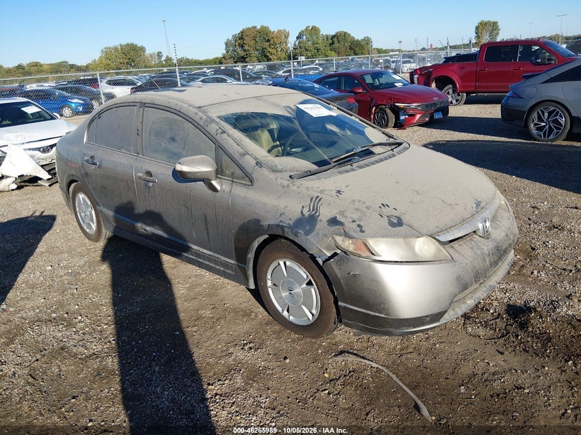 2008 HONDA CIVIC HYBRID | JHMFA36258S030286 | UPCARS
