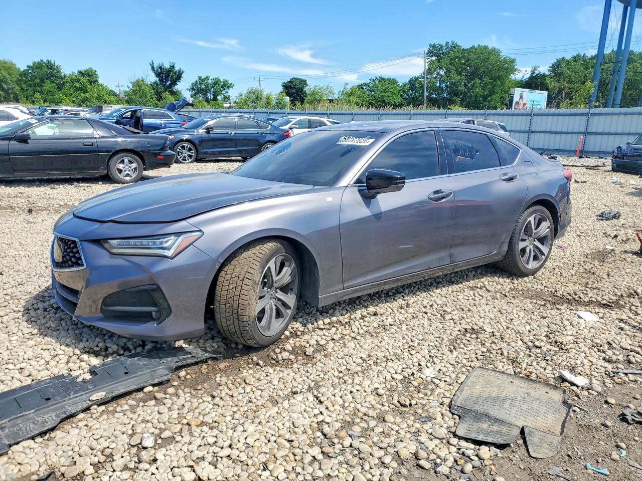 2021 ACURA TLX ADVANCE | 19UUB6F65MA006775 | UPCARS