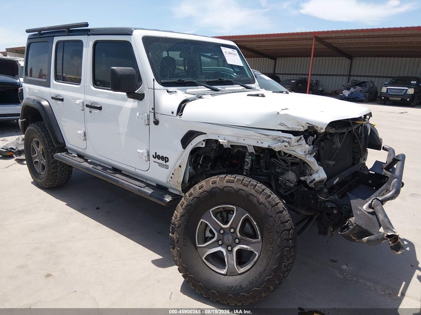 2021 JEEP WRANGLER UNLIMITED SPORT S 4X4 | 1C4HJXDN8MW782887 | UPCARS