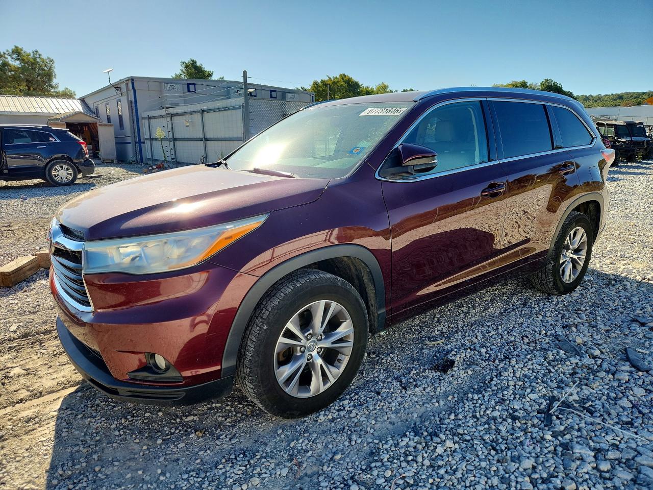 2015 TOYOTA HIGHLANDER XLE | 5TDKKRFH9FS116226 | UPCARS