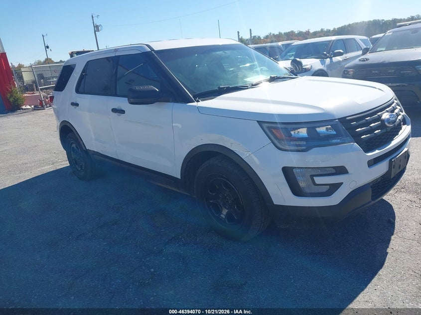 2018 FORD POLICE INTERCEPTOR UTILITY | 1FM5K8AR3JGC77368 | UPCARS
