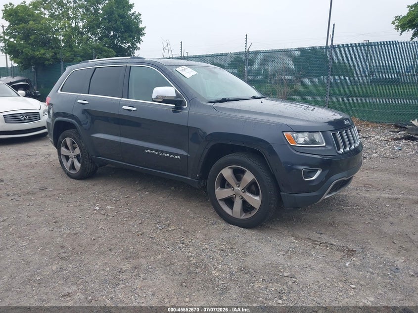 2014 JEEP GRAND CHEROKEE LIMITED | 1C4RJFBG8EC478819 | UPCARS