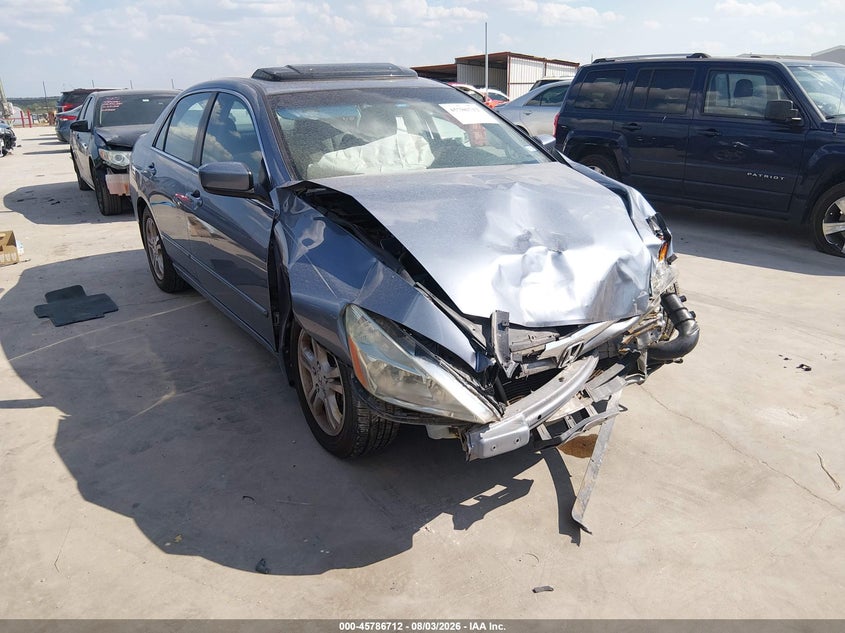 2007 HONDA ACCORD 2.4 EX | 1HGCM567X7A185344 | UPCARS
