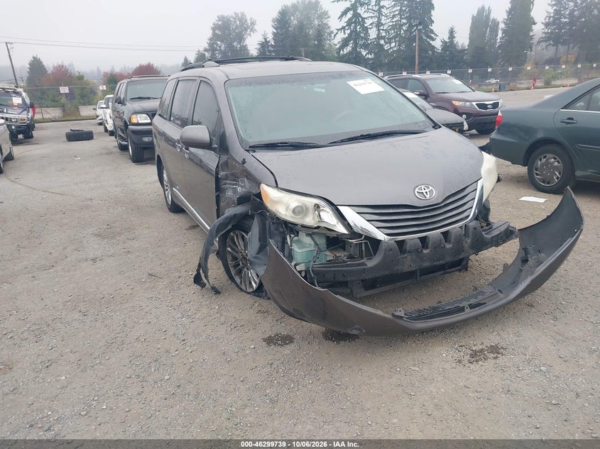 2011 TOYOTA SIENNA XLE V6 | 5TDYK3DC2BS159153 | UPCARS