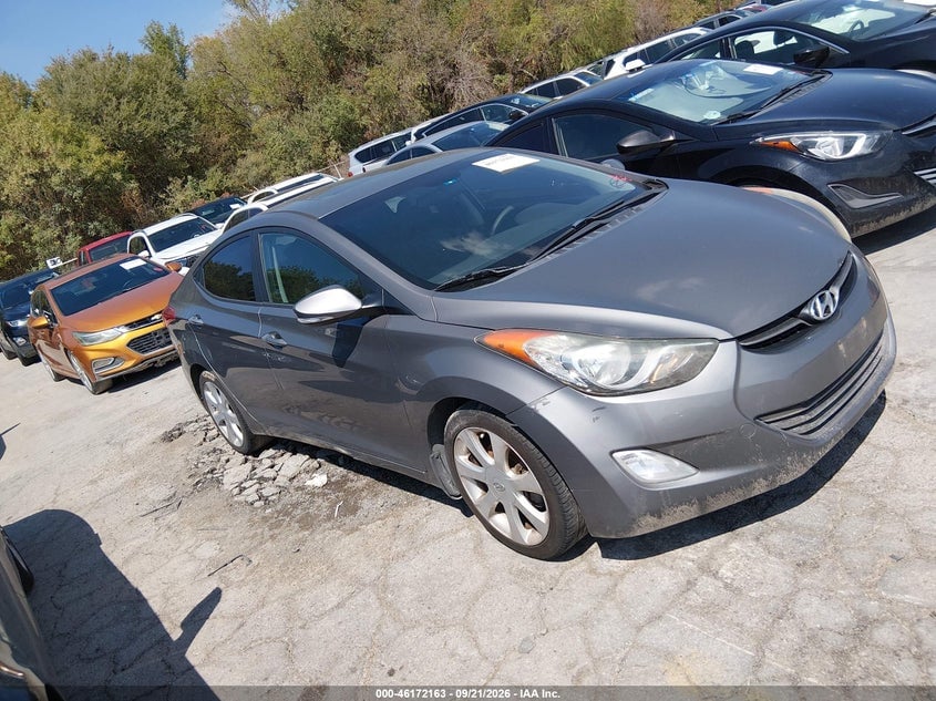 2013 HYUNDAI ELANTRA LIMITED | 5NPDH4AE2DH160241 | UPCARS