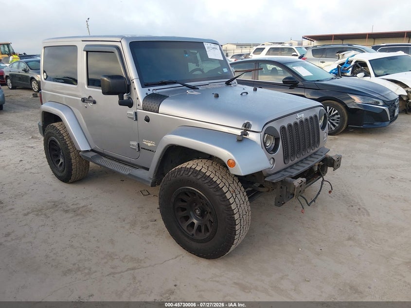 2014 JEEP WRANGLER SAHARA | 1C4AJWBG1EL309609 | UPCARS