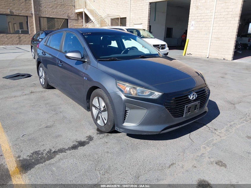 2018 HYUNDAI IONIQ HYBRID BLUE | KMHC65LCXJU100580 | UPCARS