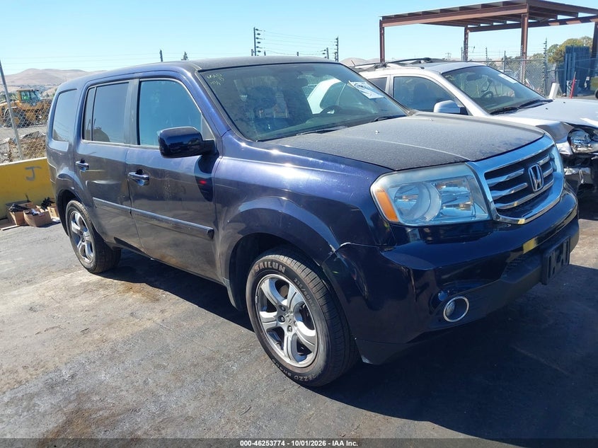 2013 HONDA PILOT EX | 5FNYF3H4XDB033668 | UPCARS