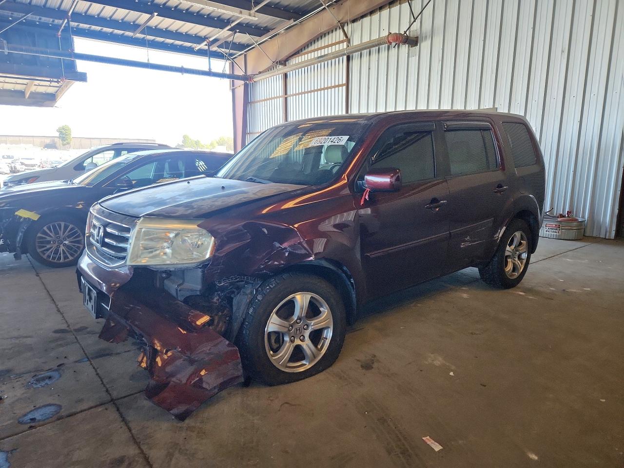 2012 HONDA PILOT EXL | 5FNYF3H51CB038572 | UPCARS