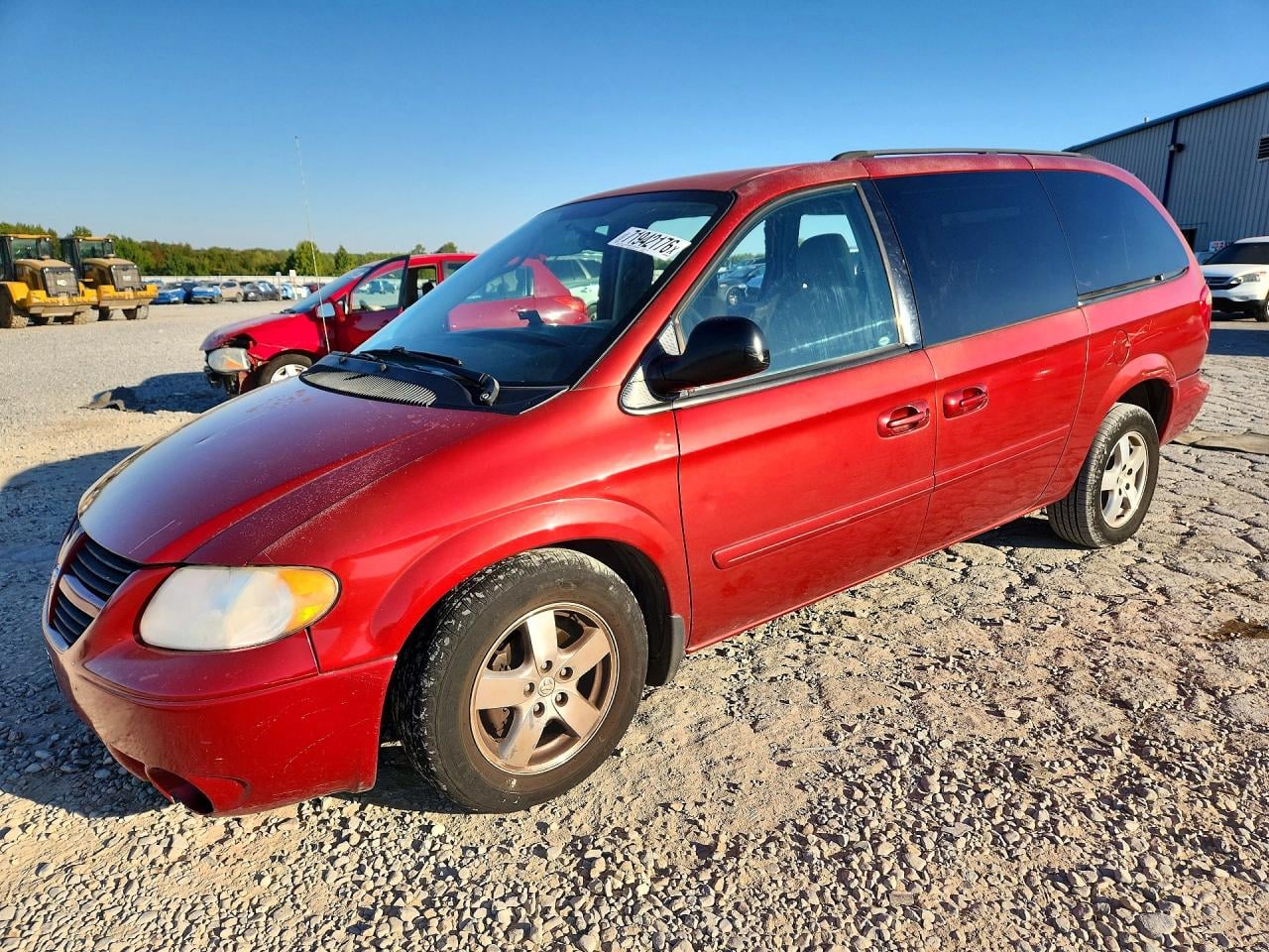 2007 DODGE CARAVAN SXT | 2D4GP44L87R360657 | UPCARS