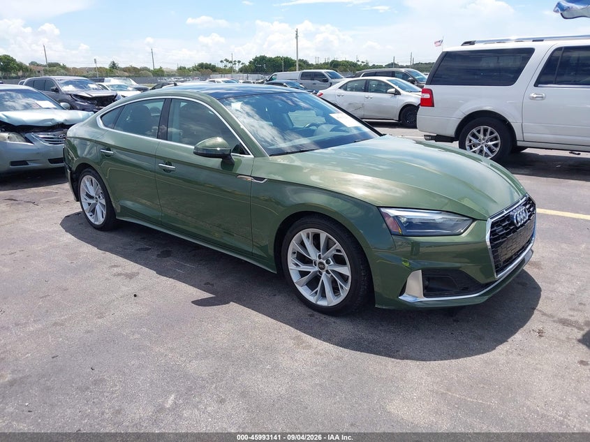2022 AUDI A5 SPORTBACK PREMIUM 40 TFSI QUATTRO S TRONIC | WAUABCF52NA017884 | UPCARS