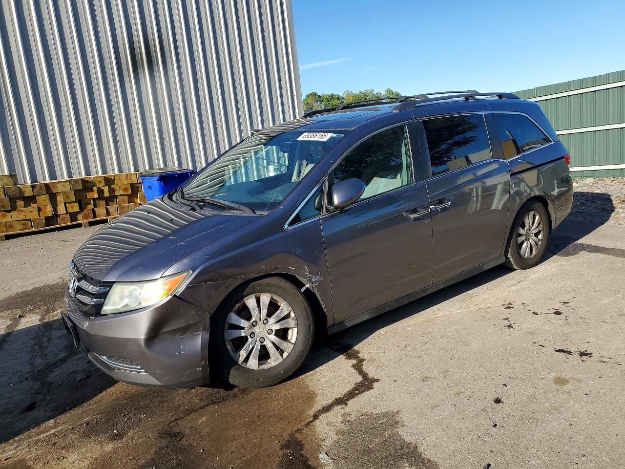 2015 HONDA ODYSSEY EXL | 5FNRL5H64FB037891 | UPCARS